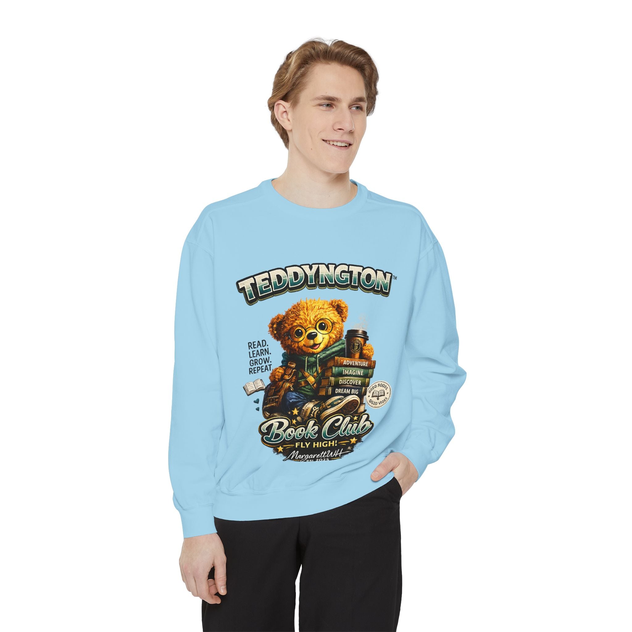 Soft Garment-Dyed Casual Pullover