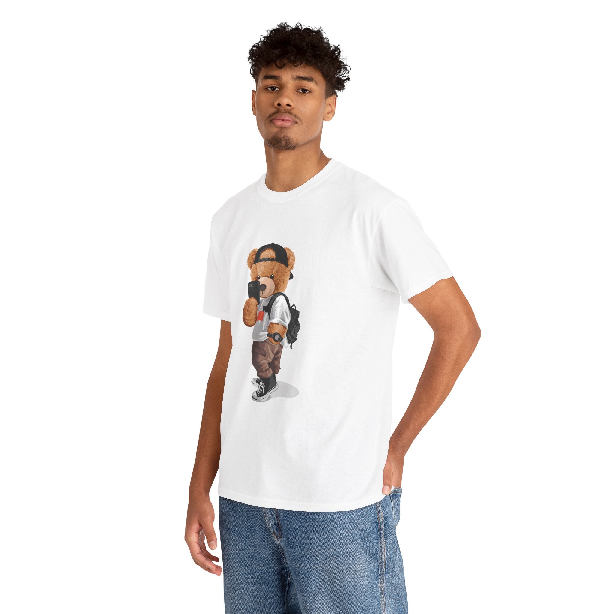 Urban Teddy Streetwear Graphic Tee