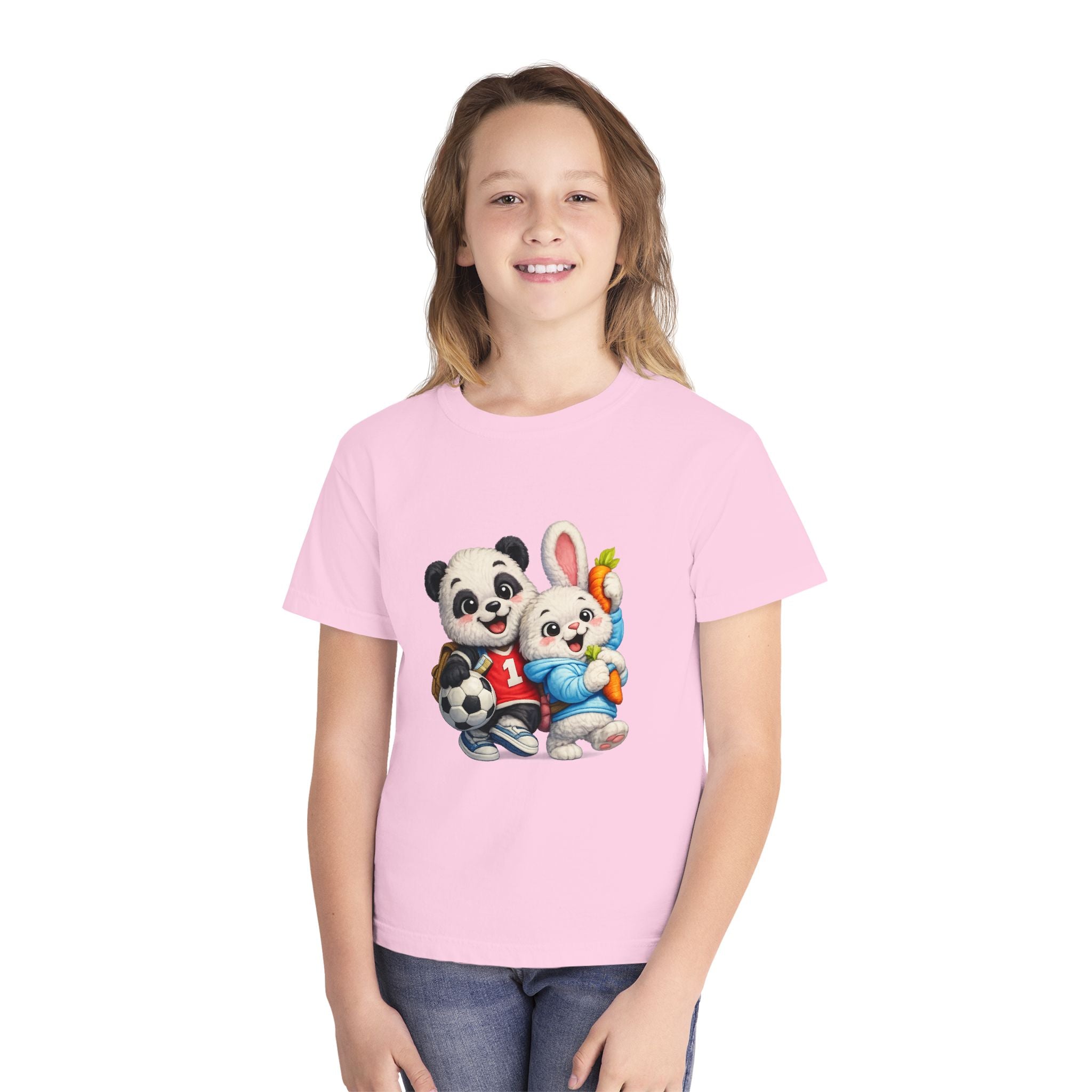 Kids Panda & Bunny Best Friends T-Shirt
