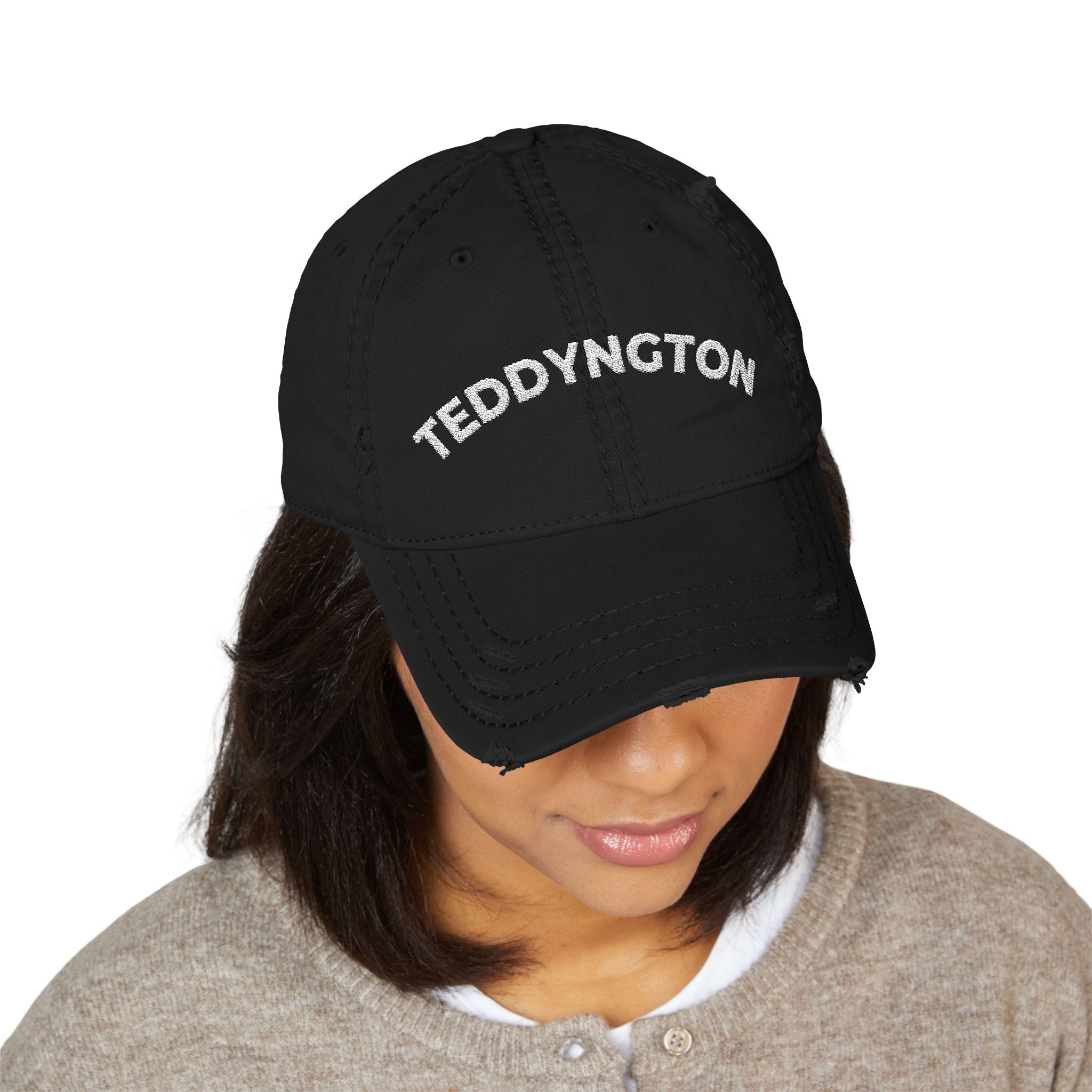 Teddyngton Embroidered Cap