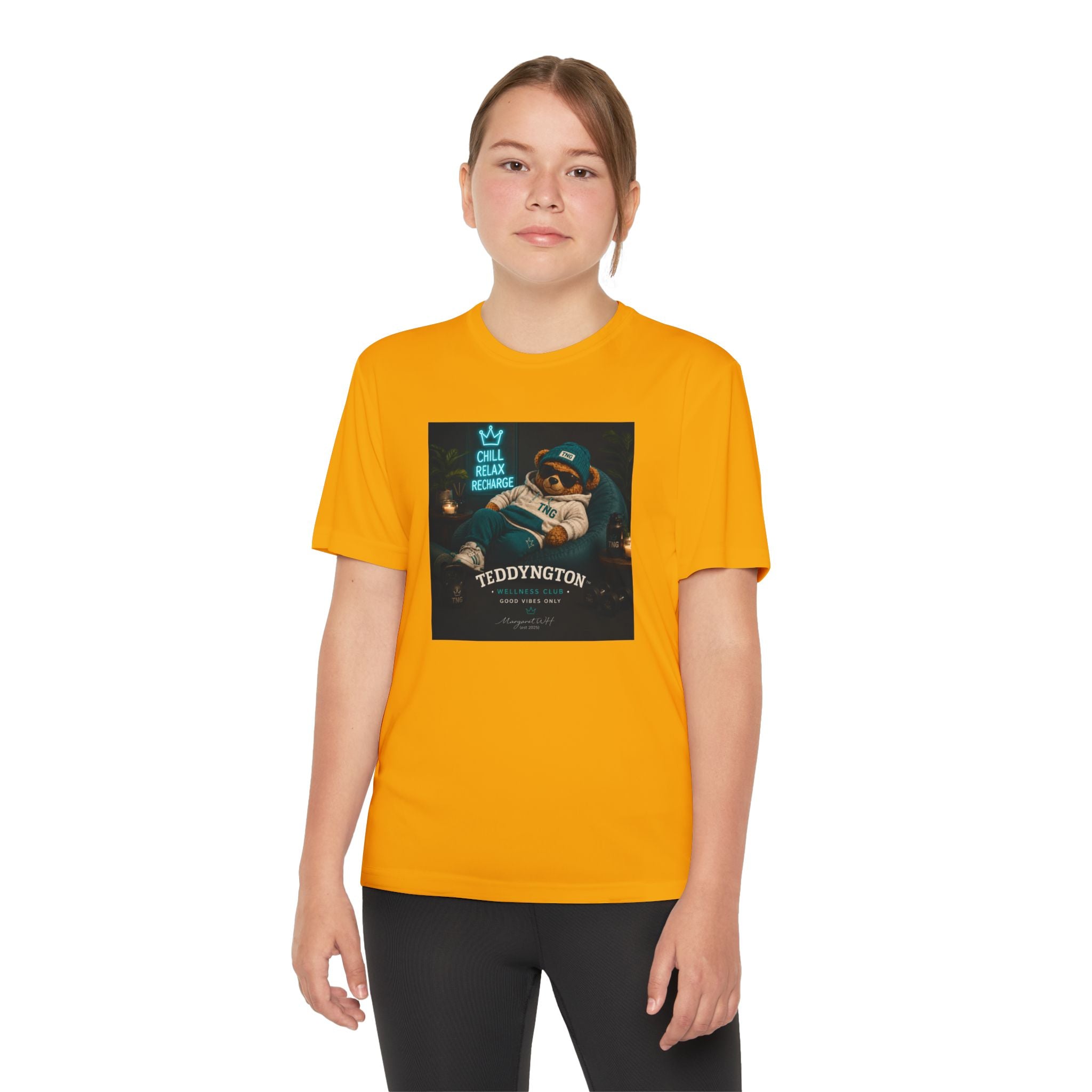 Teddyngton "Chill Relax Recharge" Graphic T-Shirt | Premium Unisex Casual Tee
