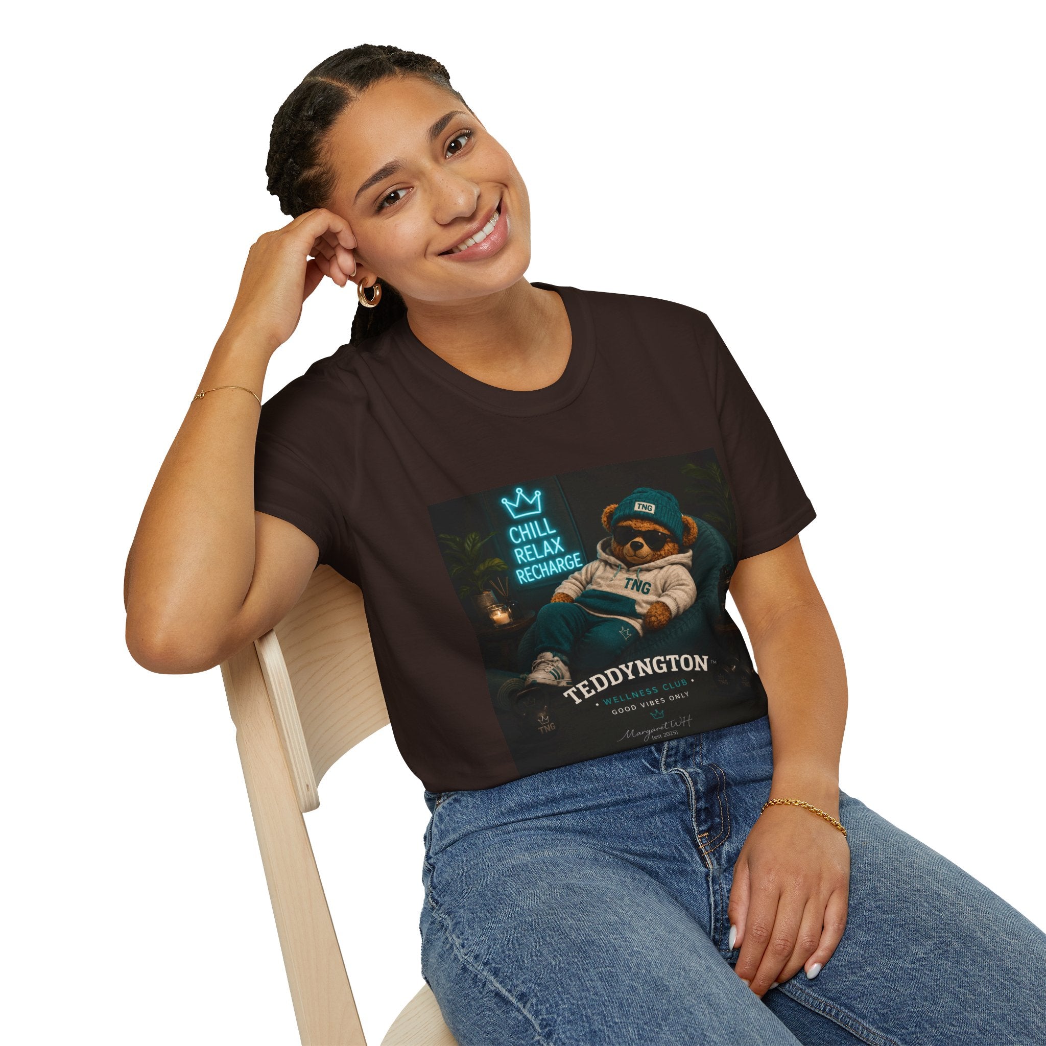 Teddyngton Wellness Club Chill Relax T-Shirt