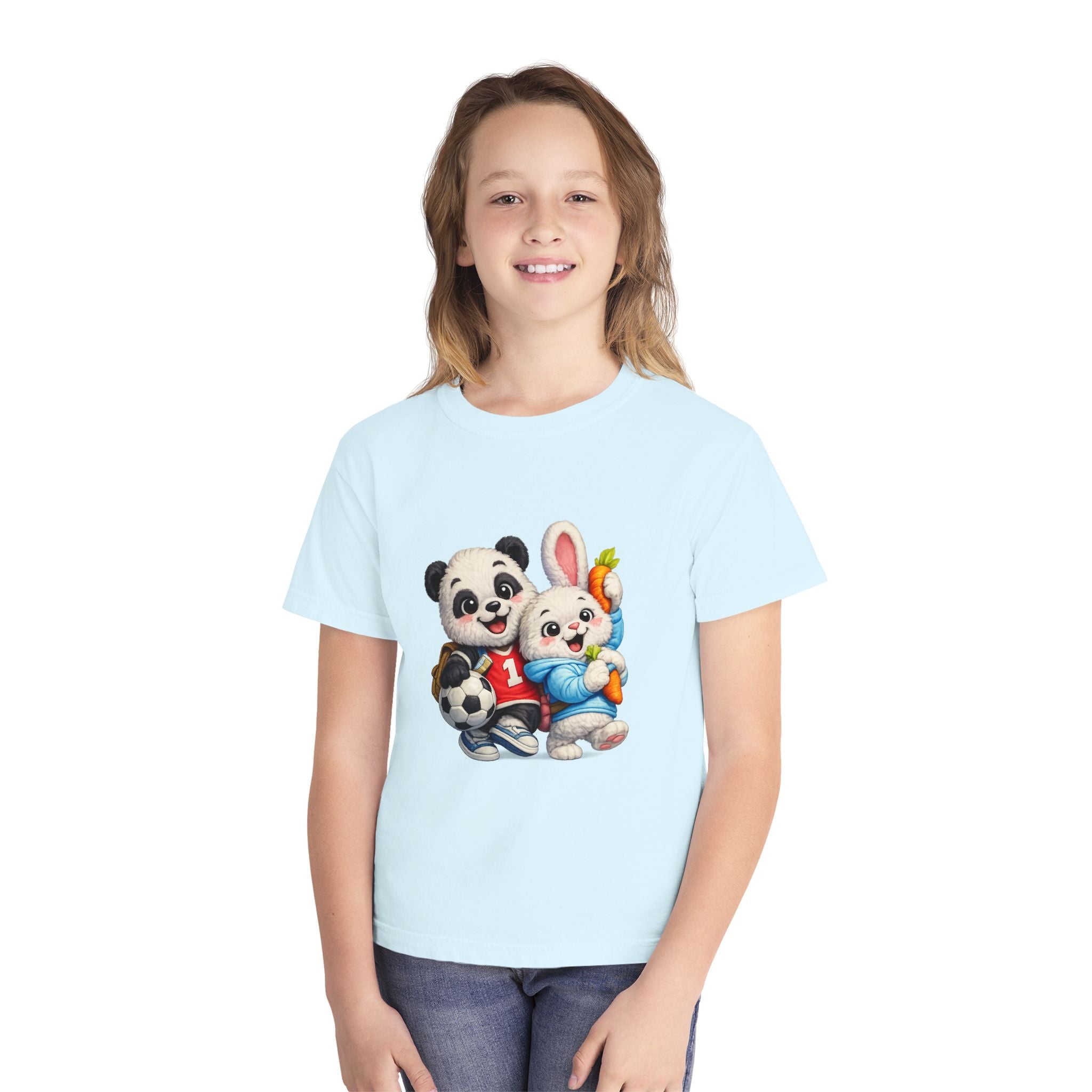 Kids Panda & Bunny Best Friends T-Shirt