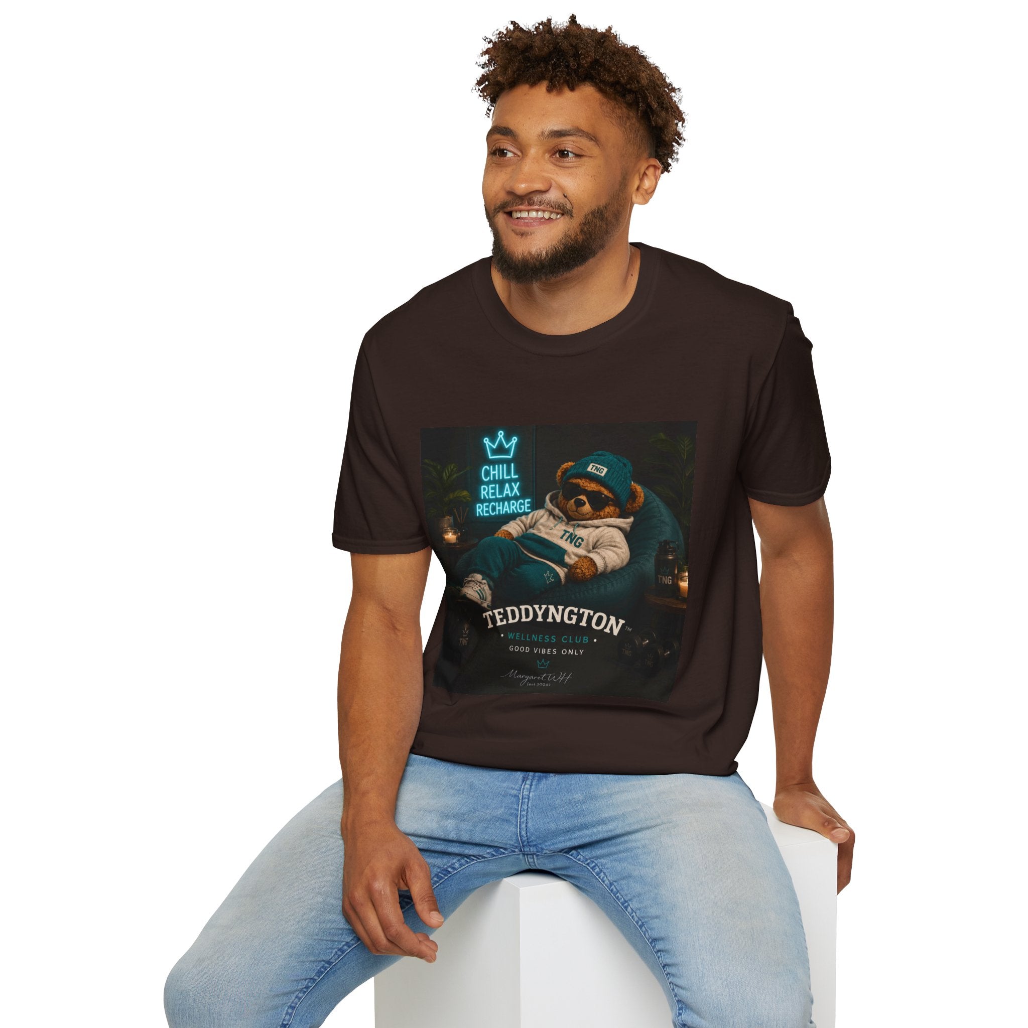 Teddyngton Wellness Club Chill Relax T-Shirt