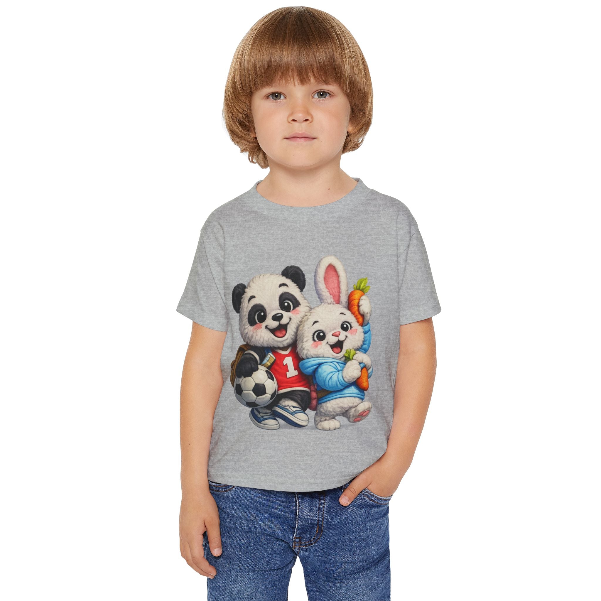 Kids Panda & Bunny Best Friends T-Shirt