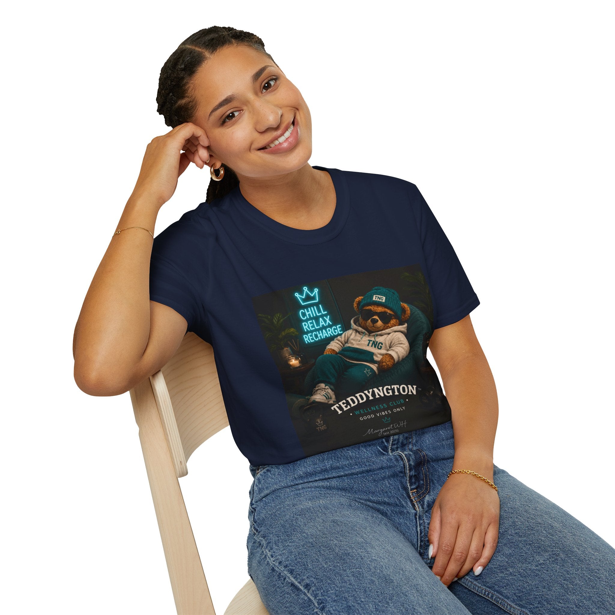 Teddyngton Wellness Club Chill Relax T-Shirt