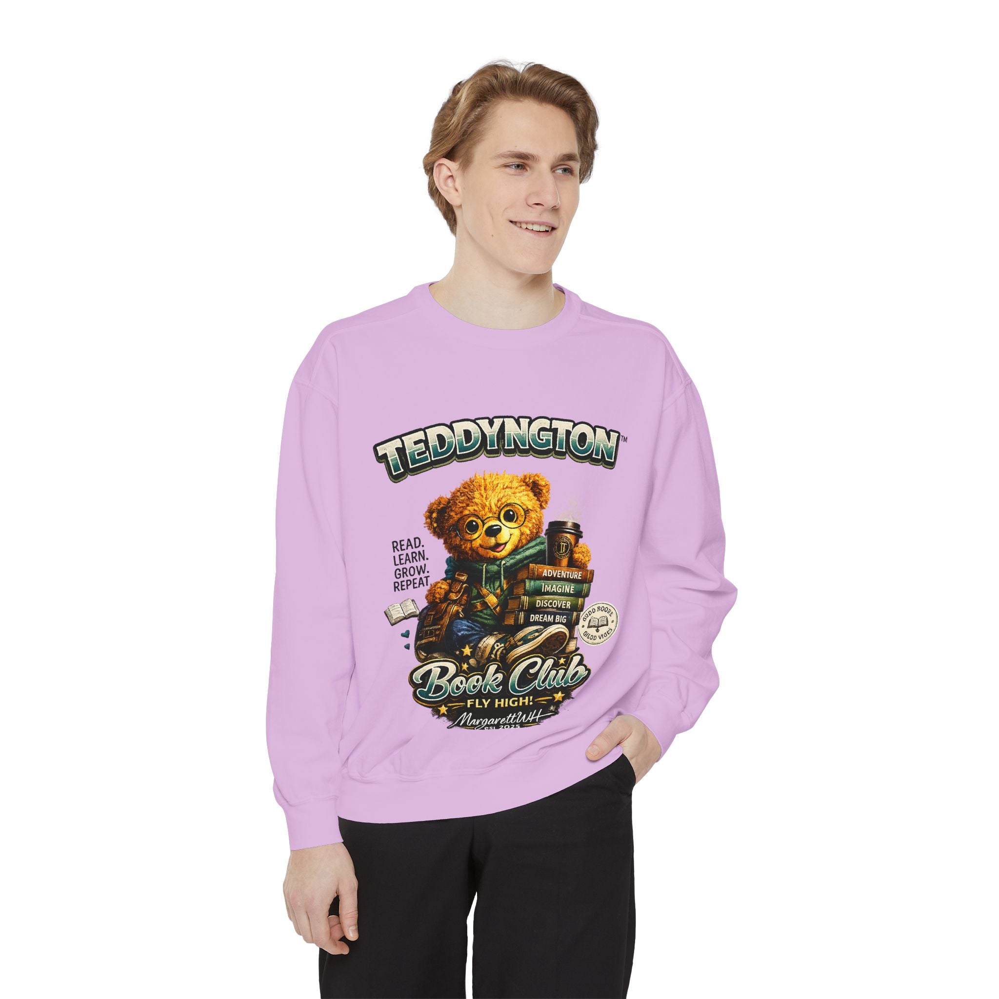 Soft Garment-Dyed Casual Pullover