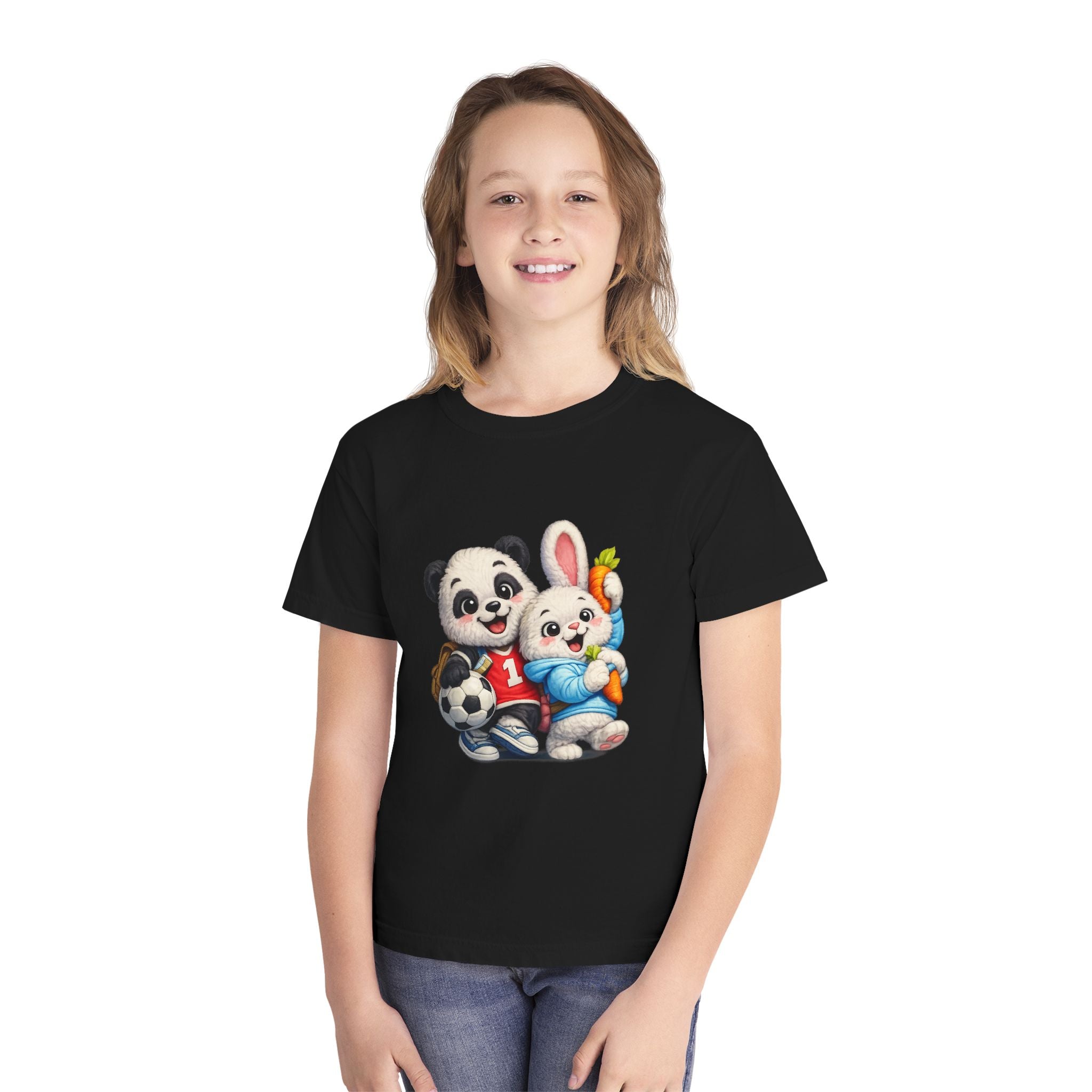 Kids Panda & Bunny Best Friends T-Shirt