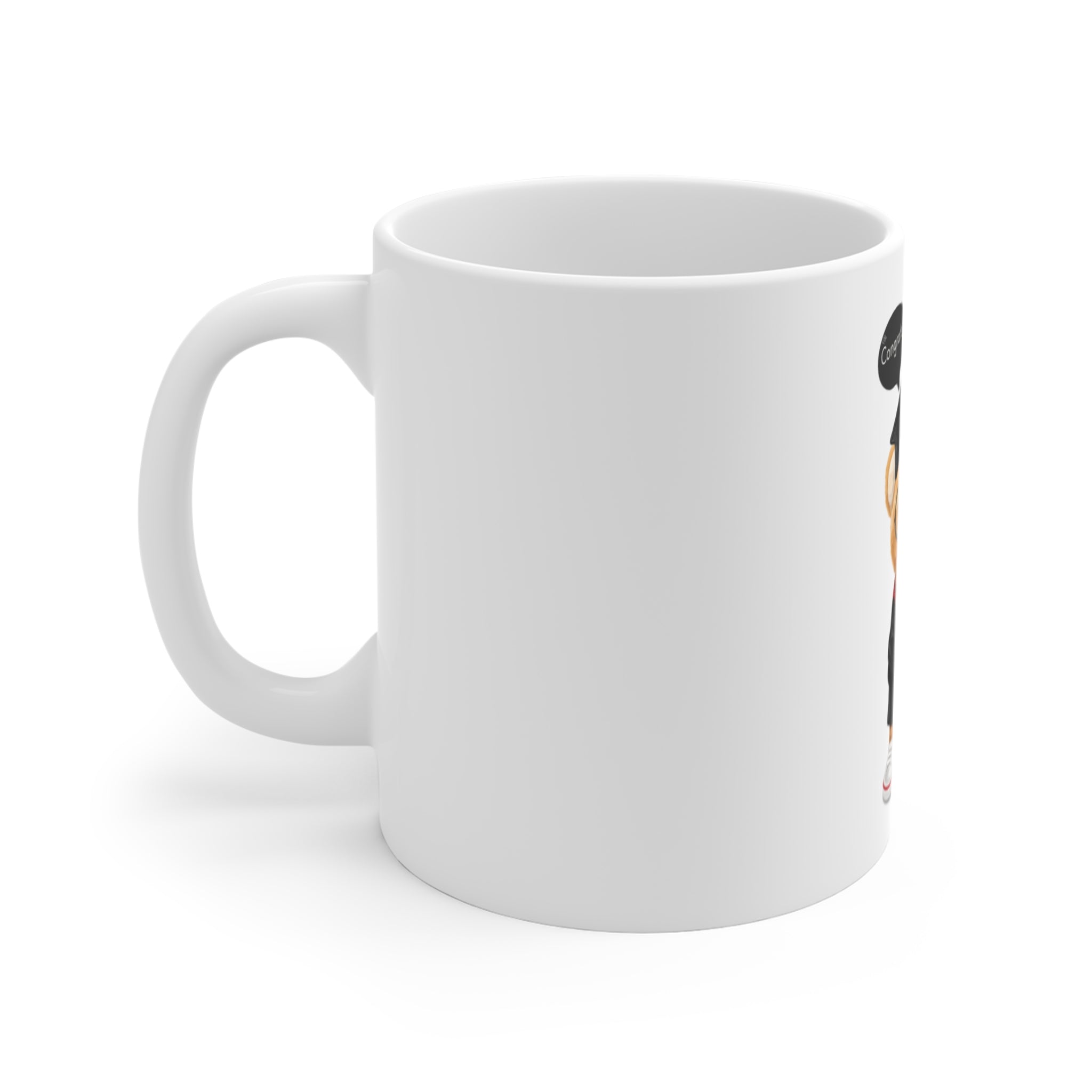 Graduation Teddy Bear Ceramic Coffee Mug