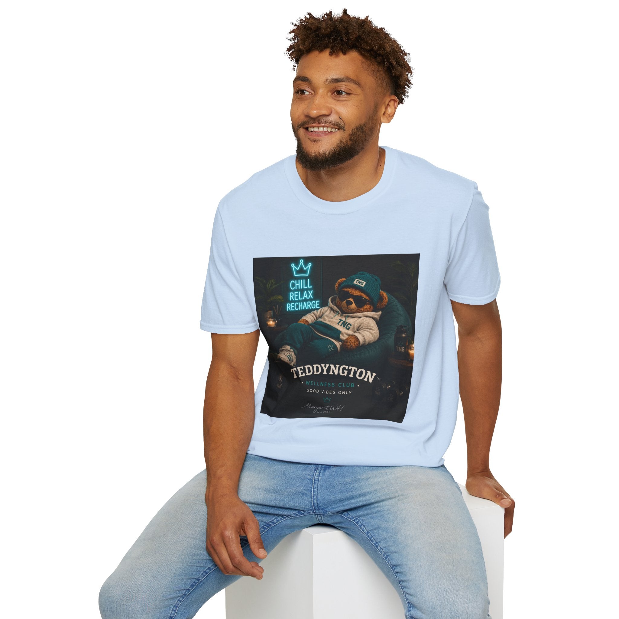 Teddyngton Wellness Club Chill Relax T-Shirt