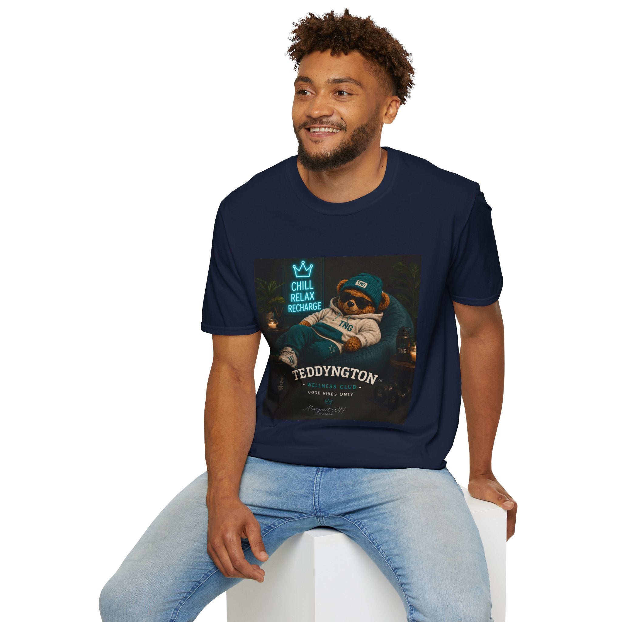 Teddyngton Wellness Club Chill Relax T-Shirt