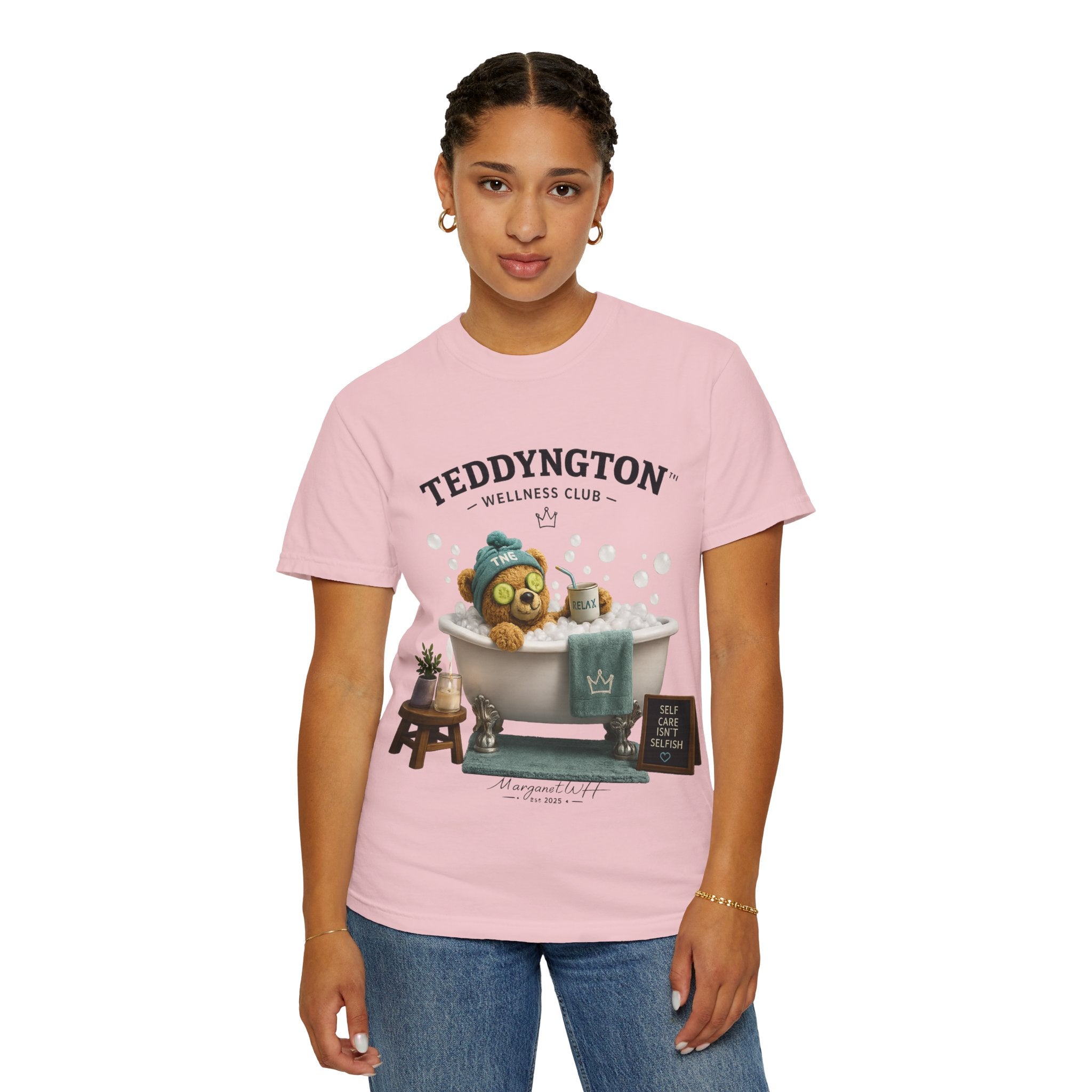 Wellness Teddy Bear Graphic T-Shirt