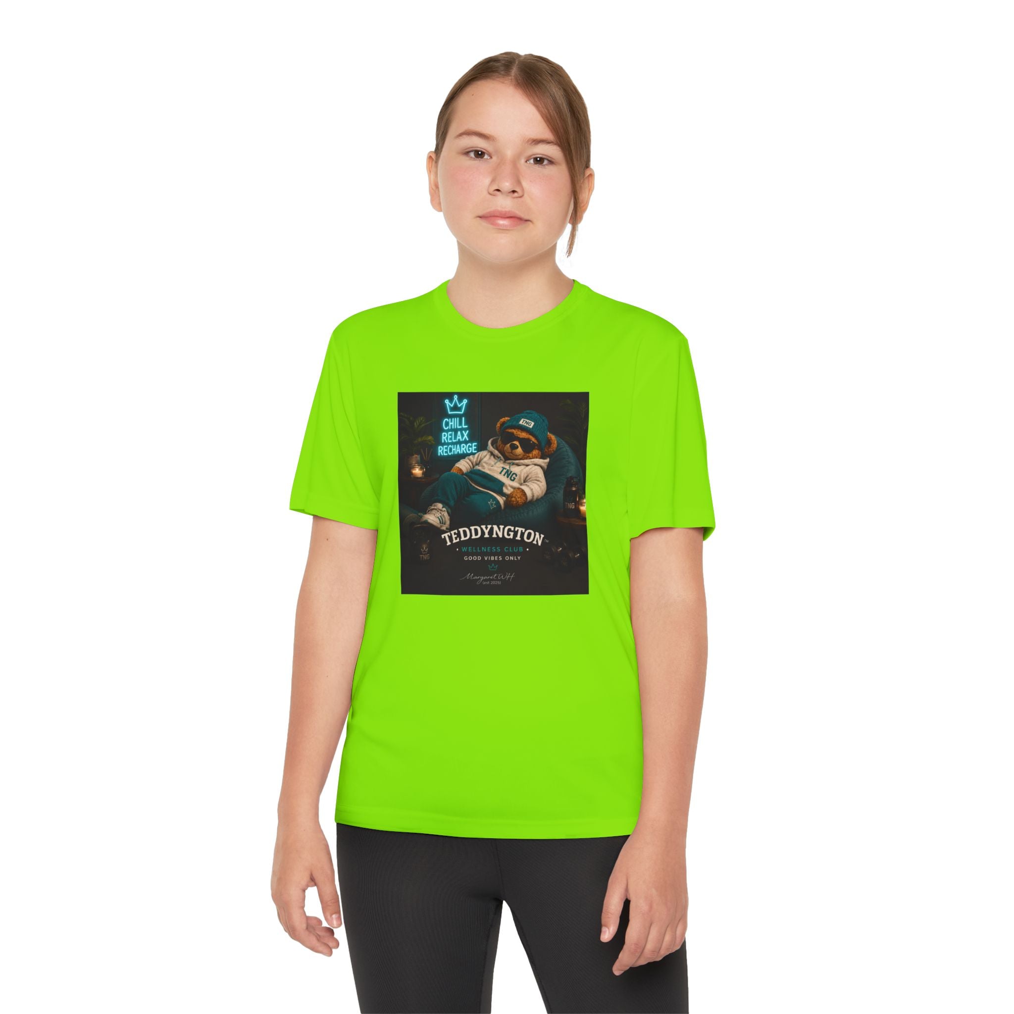 Teddyngton "Chill Relax Recharge" Graphic T-Shirt | Premium Unisex Casual Tee