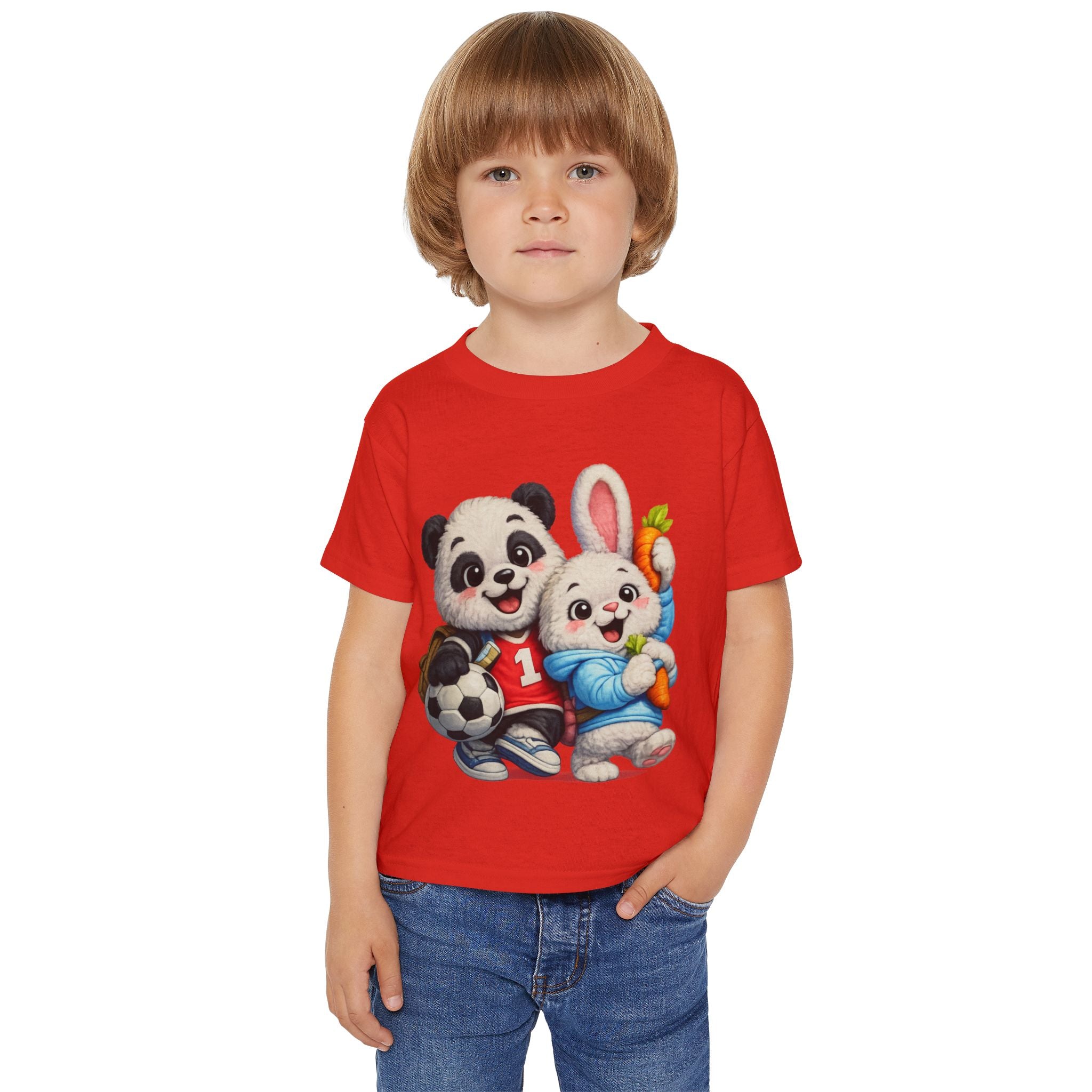 Kids Panda & Bunny Best Friends T-Shirt