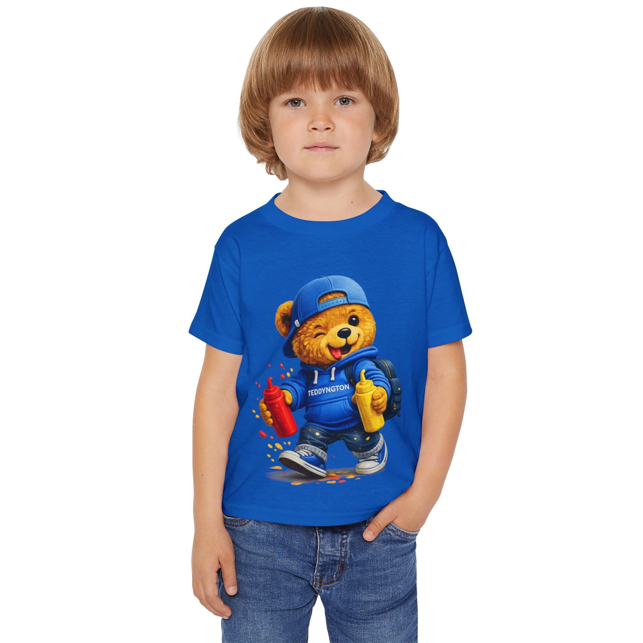 Toddler Graffiti Teddy Bear T-Shirt