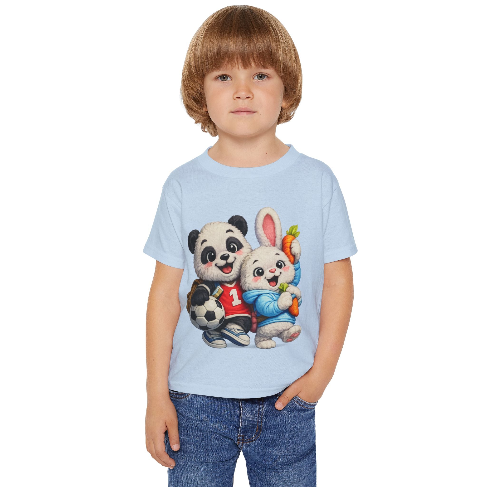 Kids Panda & Bunny Best Friends T-Shirt