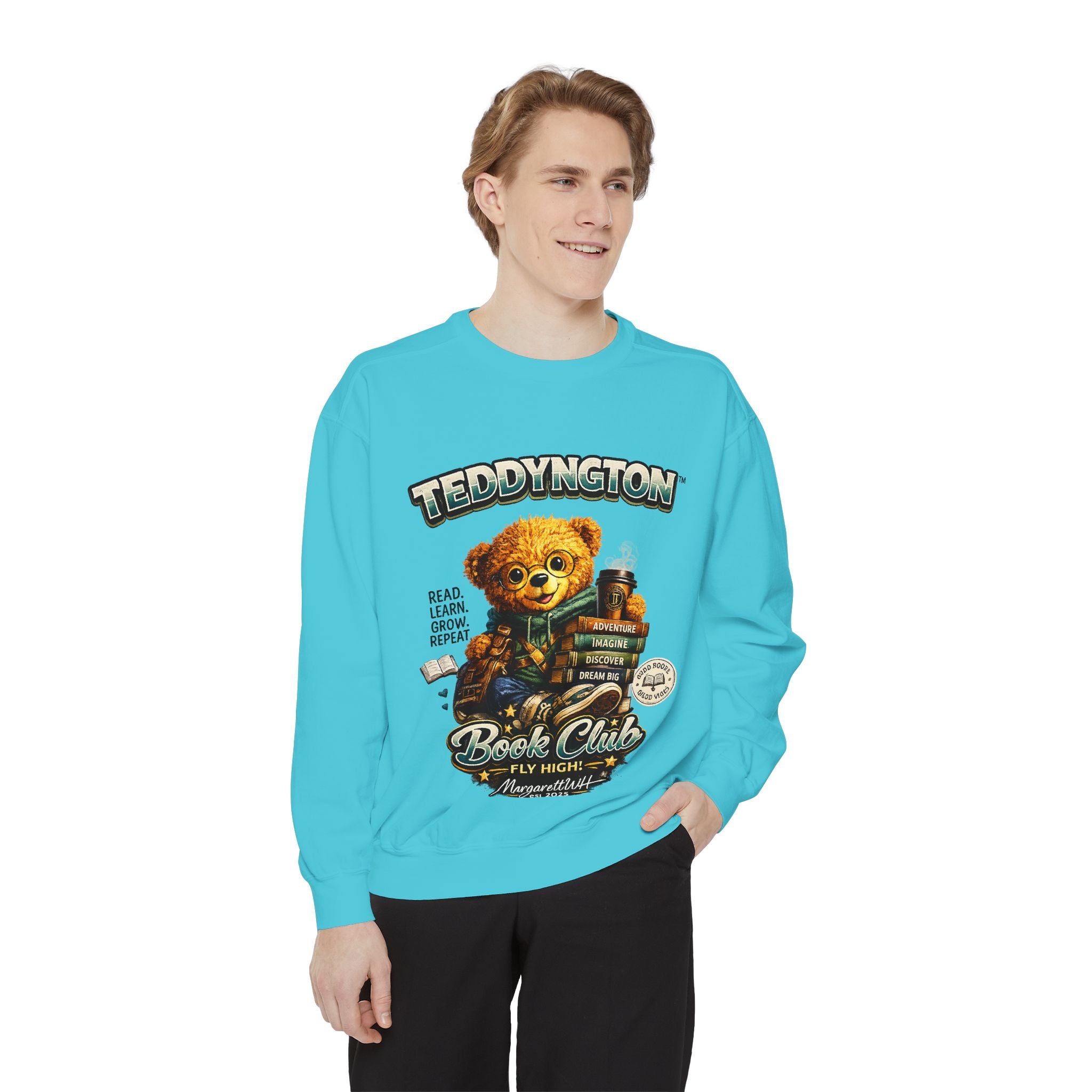 Soft Garment-Dyed Casual Pullover