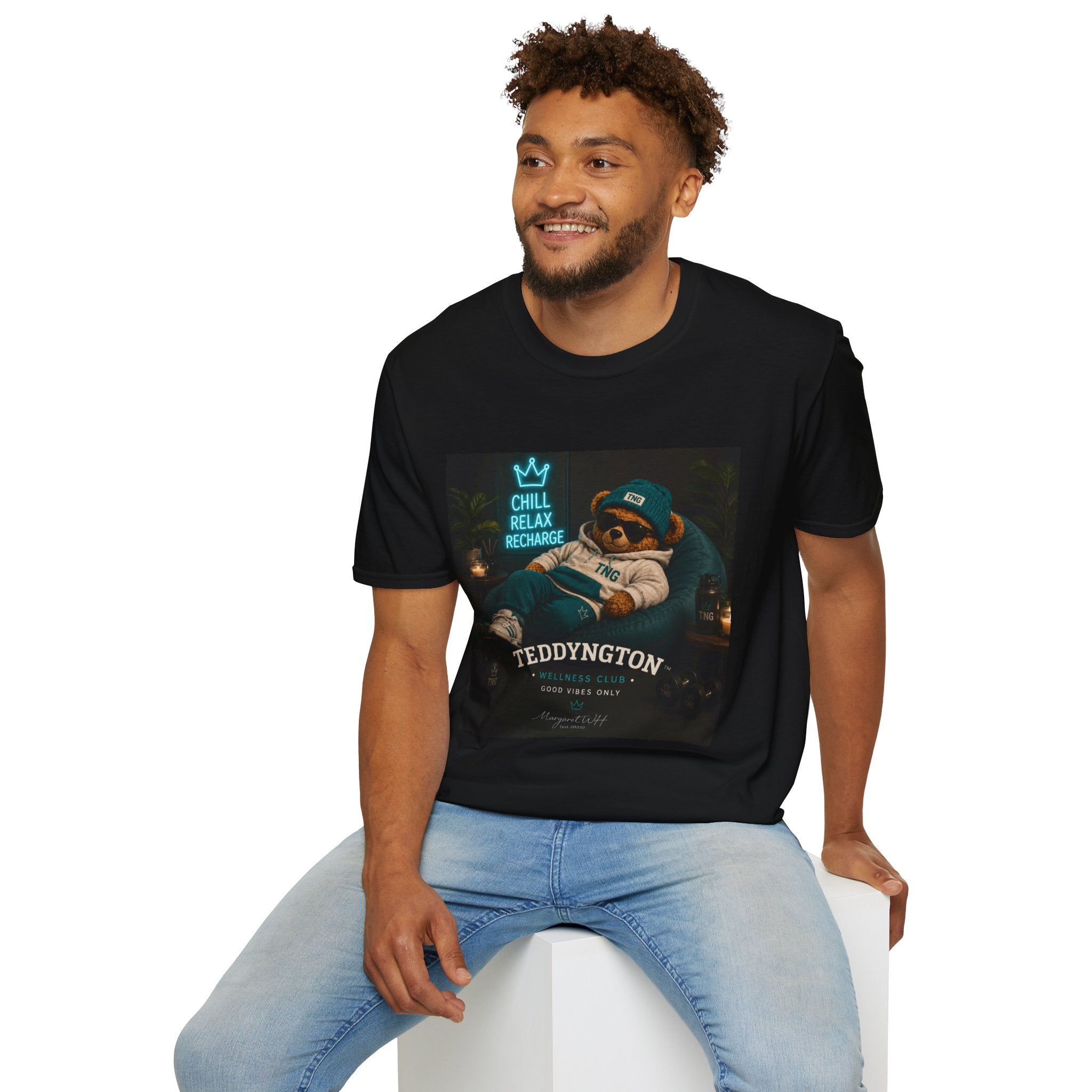 Teddyngton Wellness Club Chill Relax T-Shirt