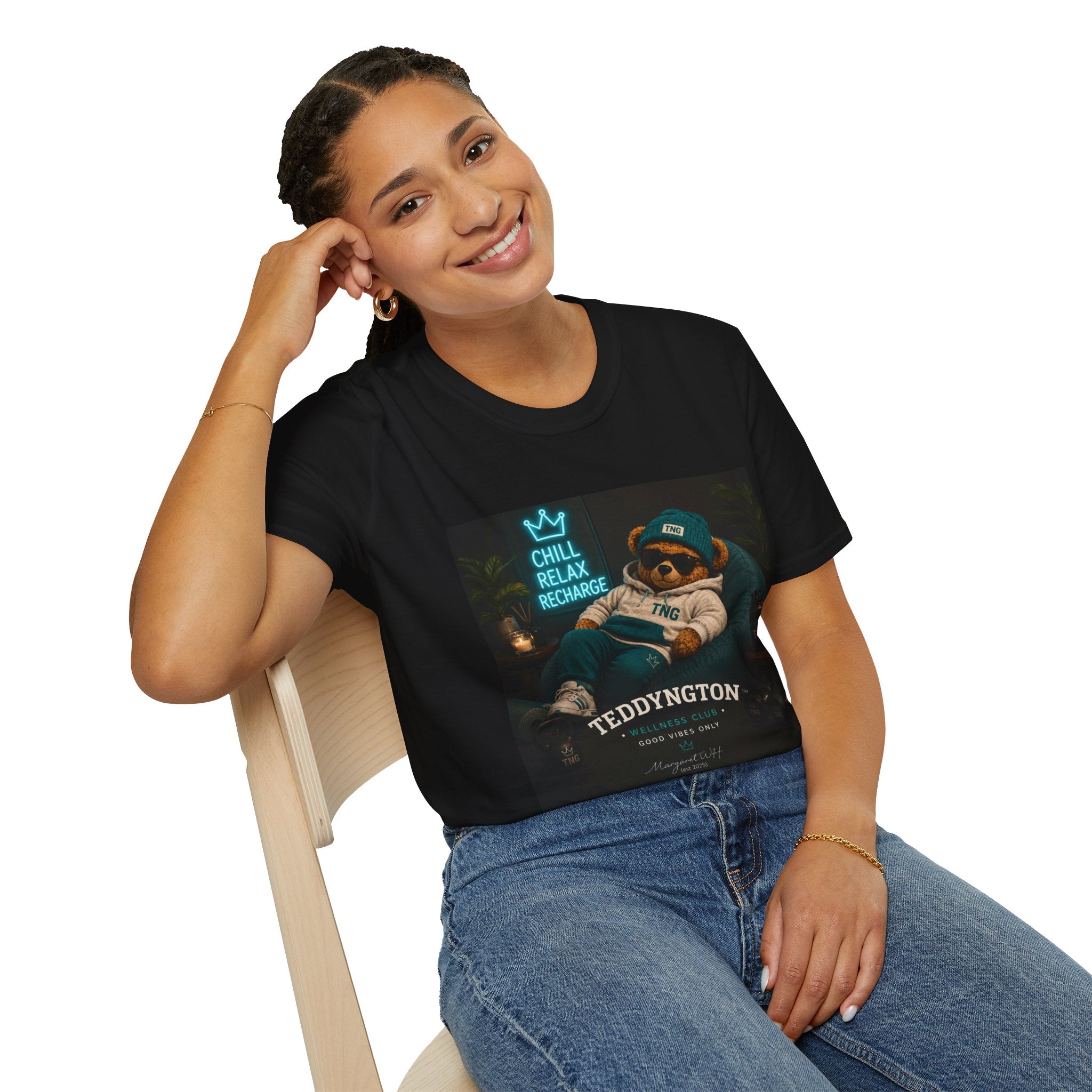 Teddyngton Wellness Club Chill Relax T-Shirt