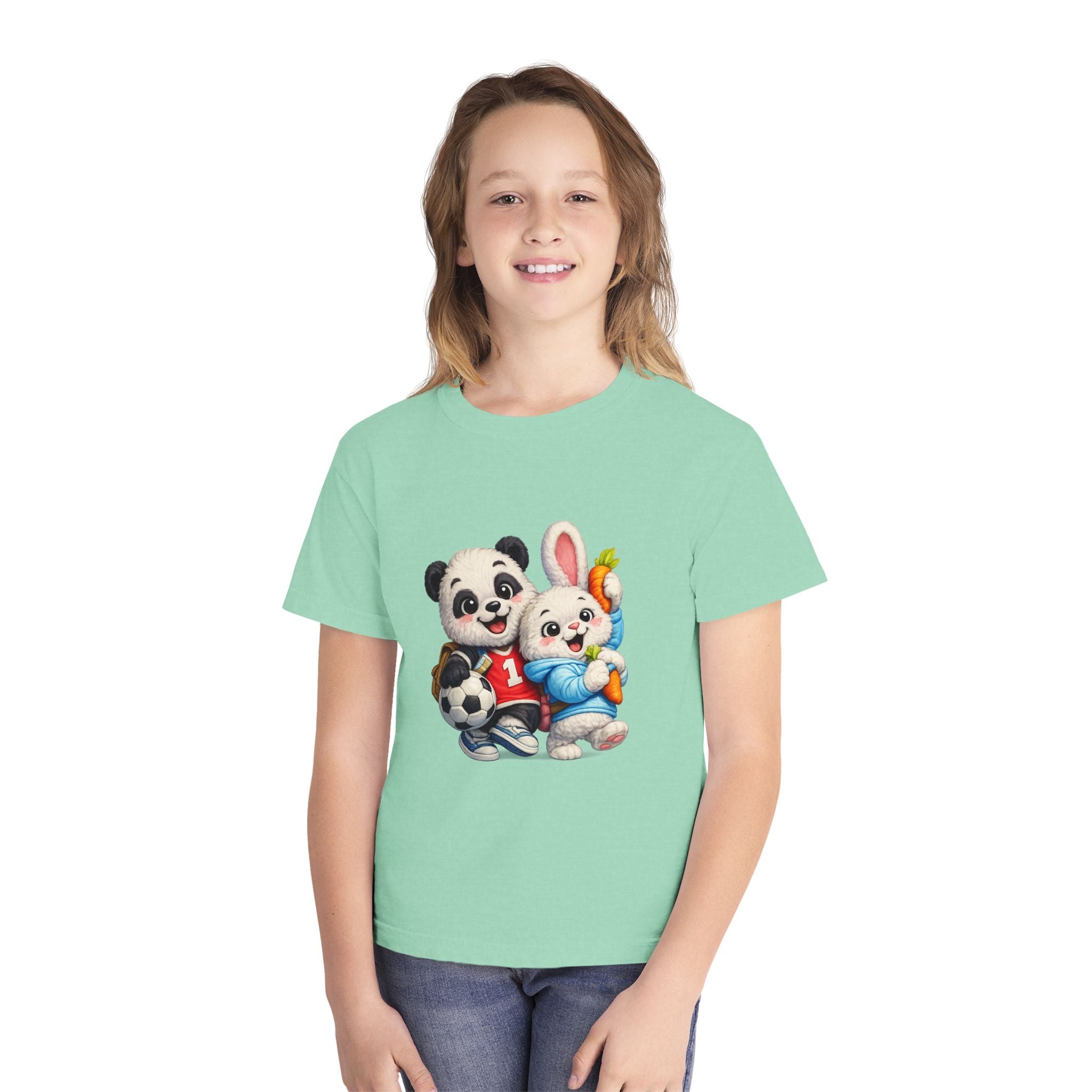 Kids Panda & Bunny Best Friends T-Shirt