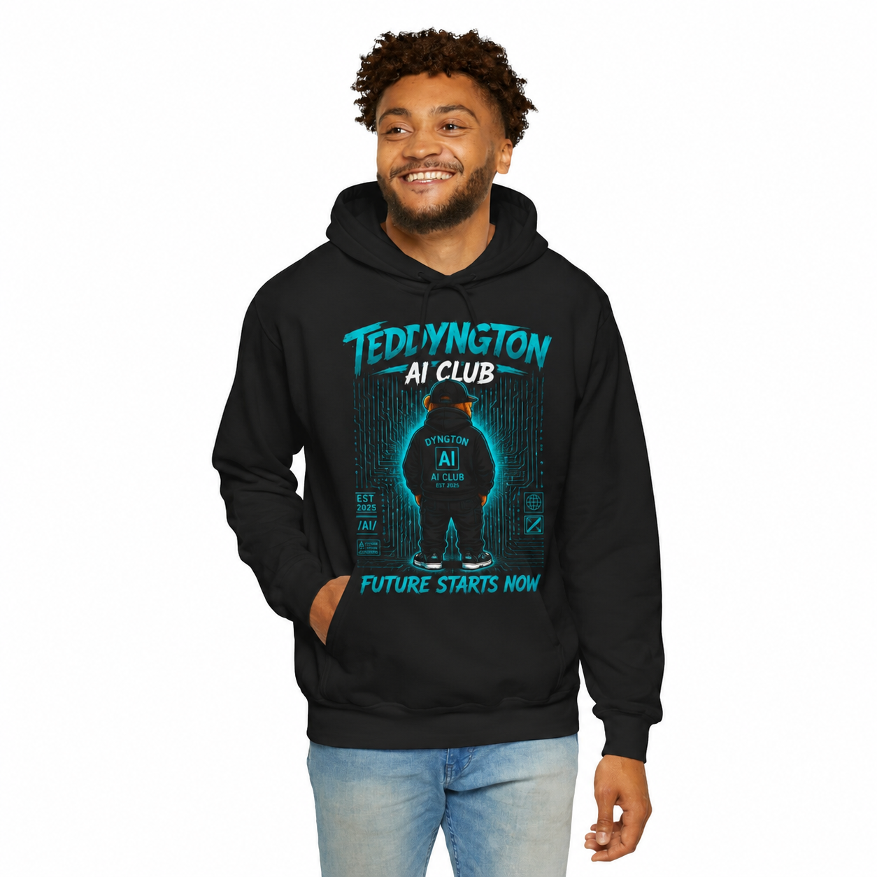Teddyngton AI Club Unisex Hoodie