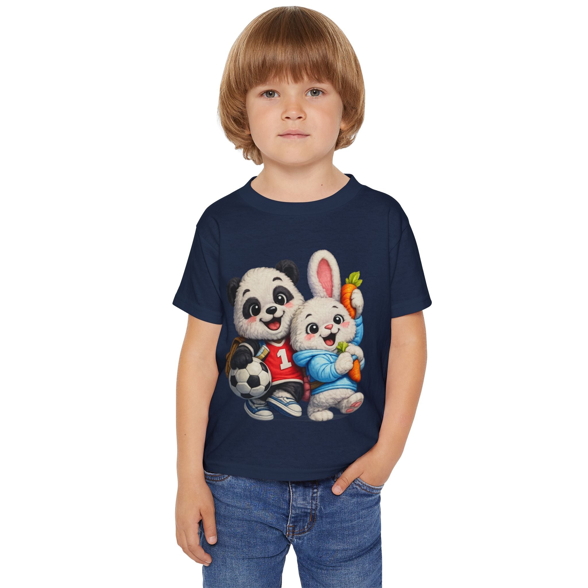 Kids Panda & Bunny Best Friends T-Shirt