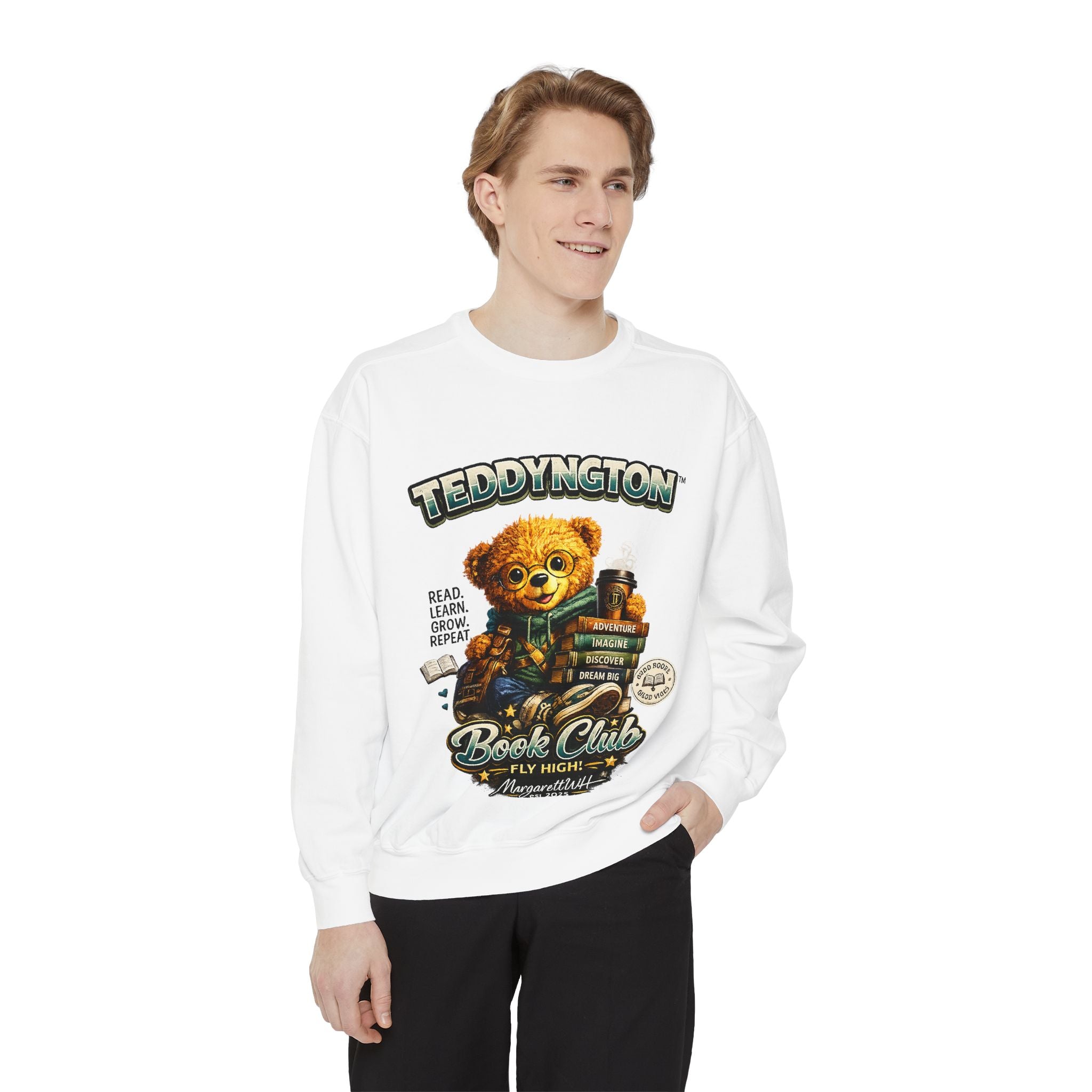 Soft Garment-Dyed Casual Pullover