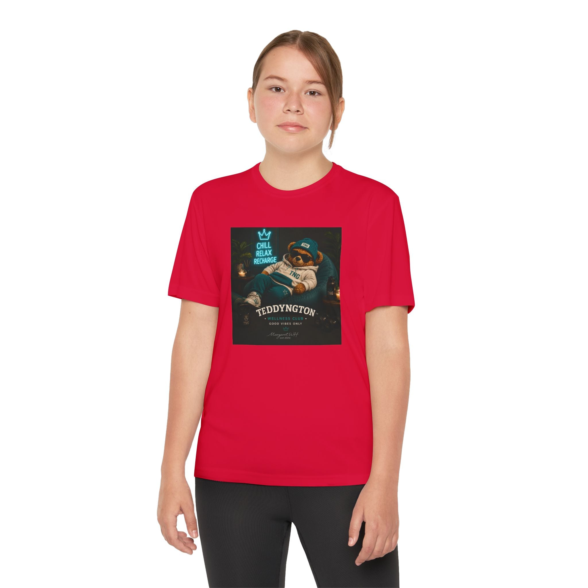 Teddyngton "Chill Relax Recharge" Graphic T-Shirt | Premium Unisex Casual Tee