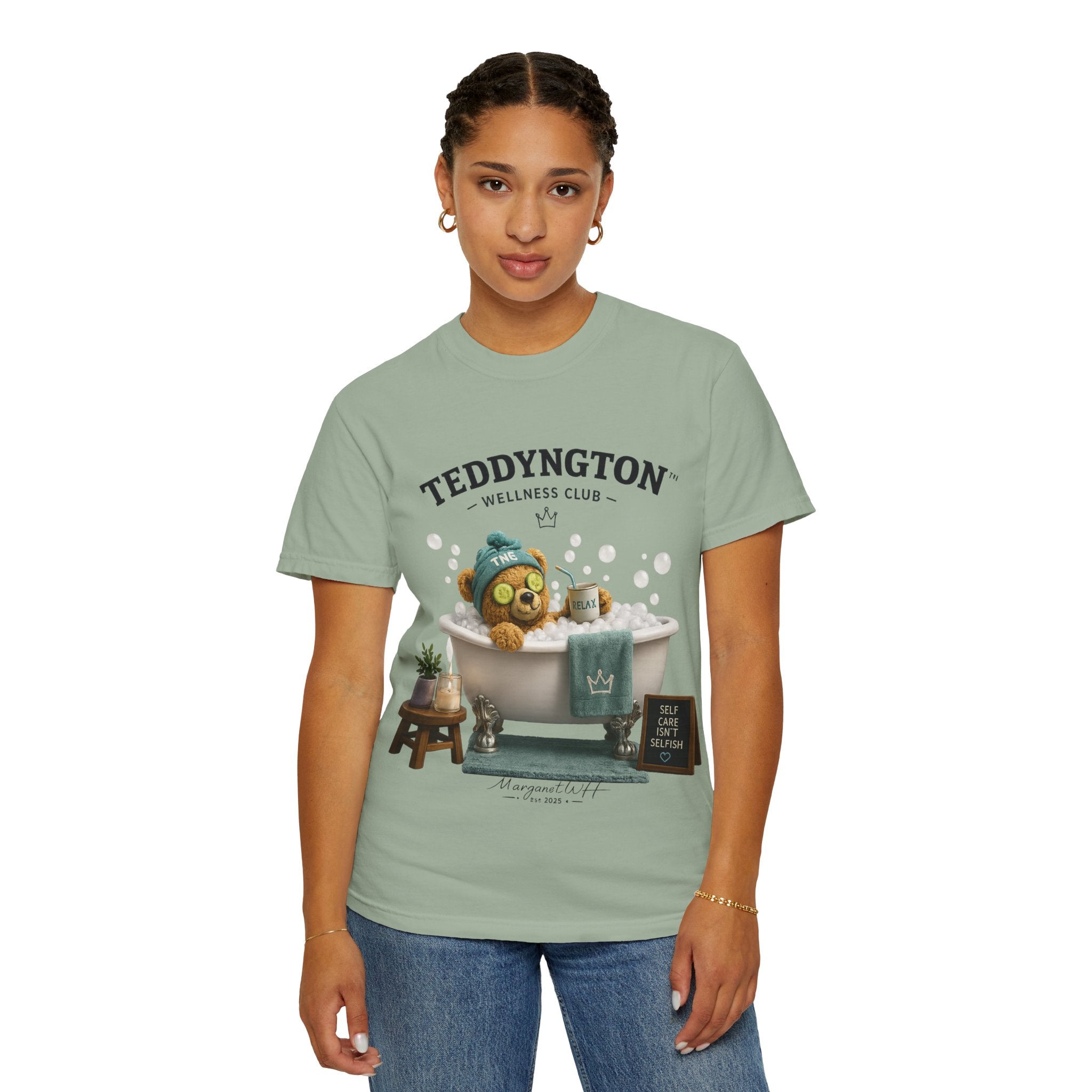 Wellness Teddy Bear Graphic T-Shirt