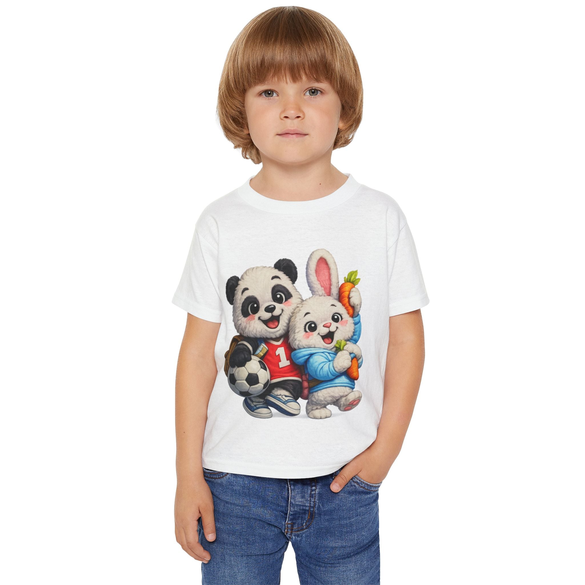 Kids Panda & Bunny Best Friends T-Shirt