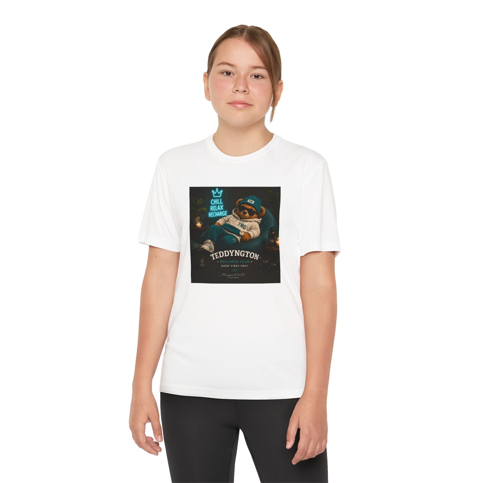 Teddyngton "Chill Relax Recharge" Graphic T-Shirt | Premium Unisex Casual Tee