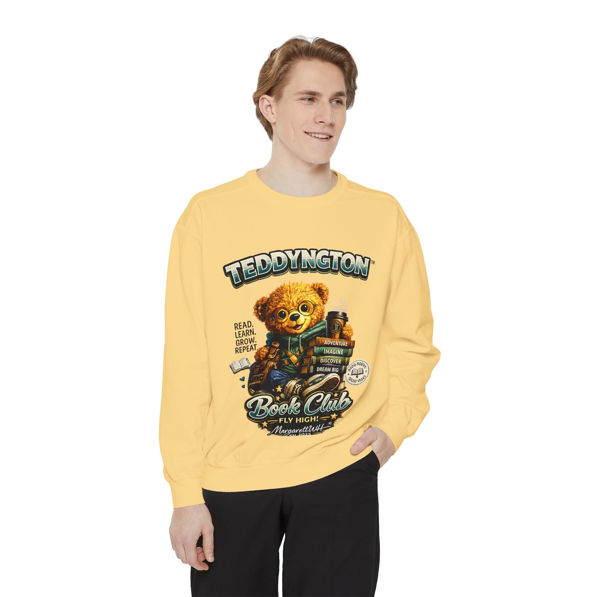 Soft Garment-Dyed Casual Pullover