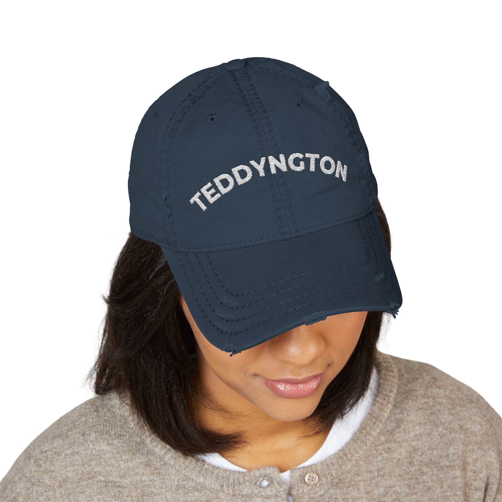 Teddyngton Embroidered Cap