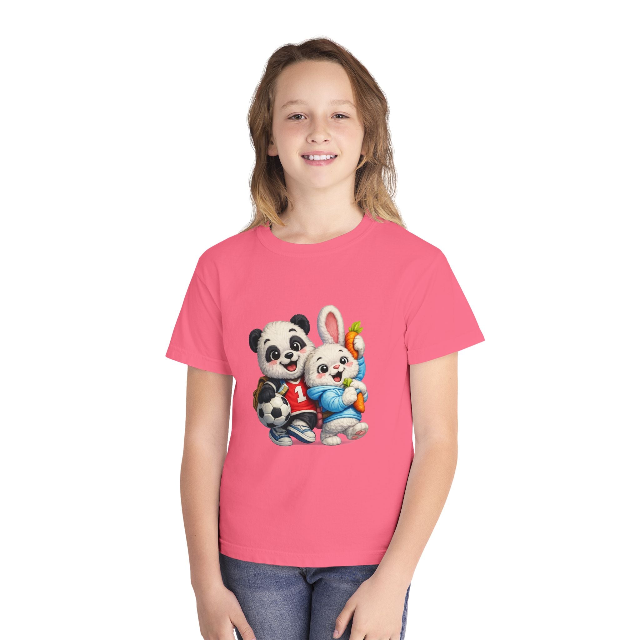 Kids Panda & Bunny Best Friends T-Shirt