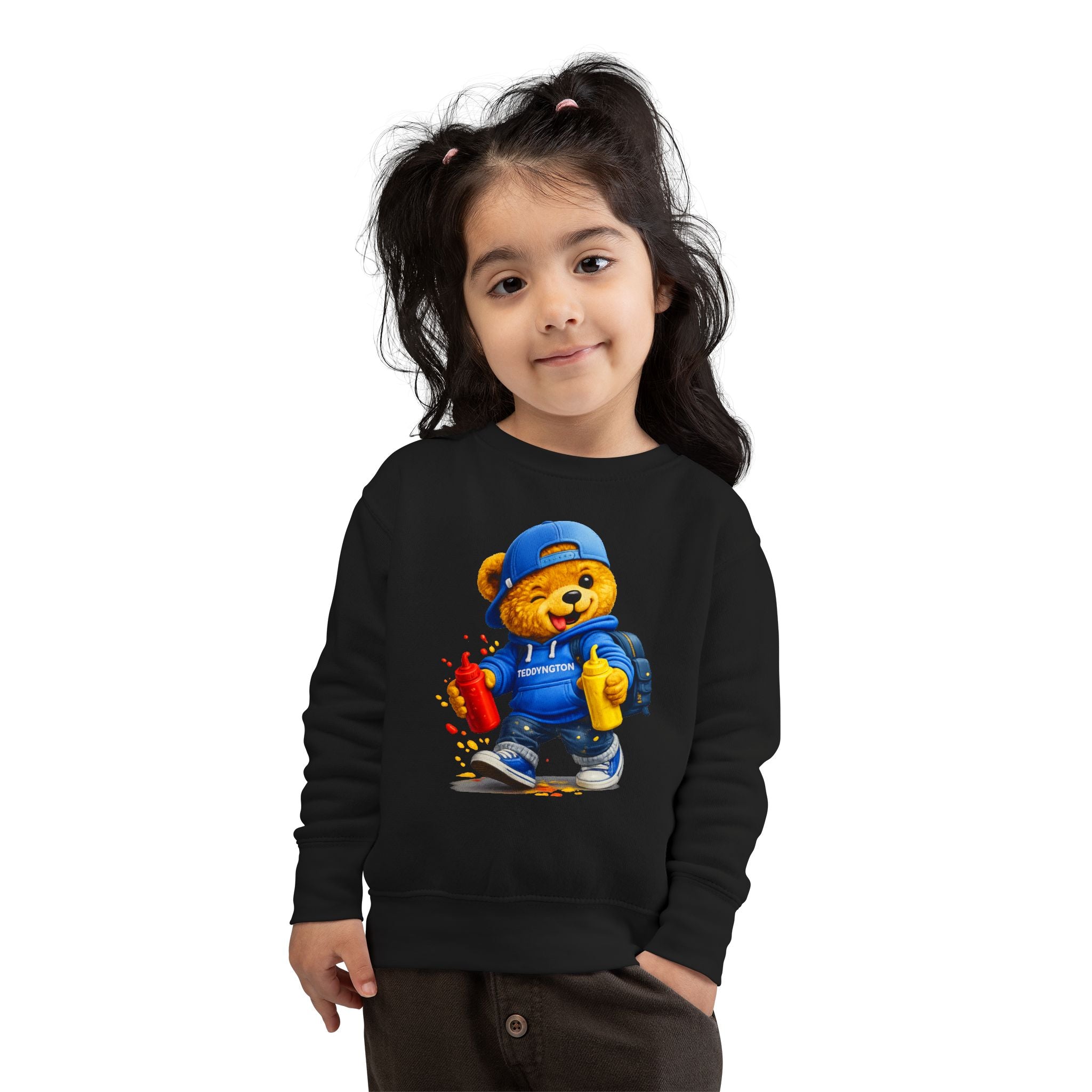 Cute Teddy Bear Toddler Sweatshirt