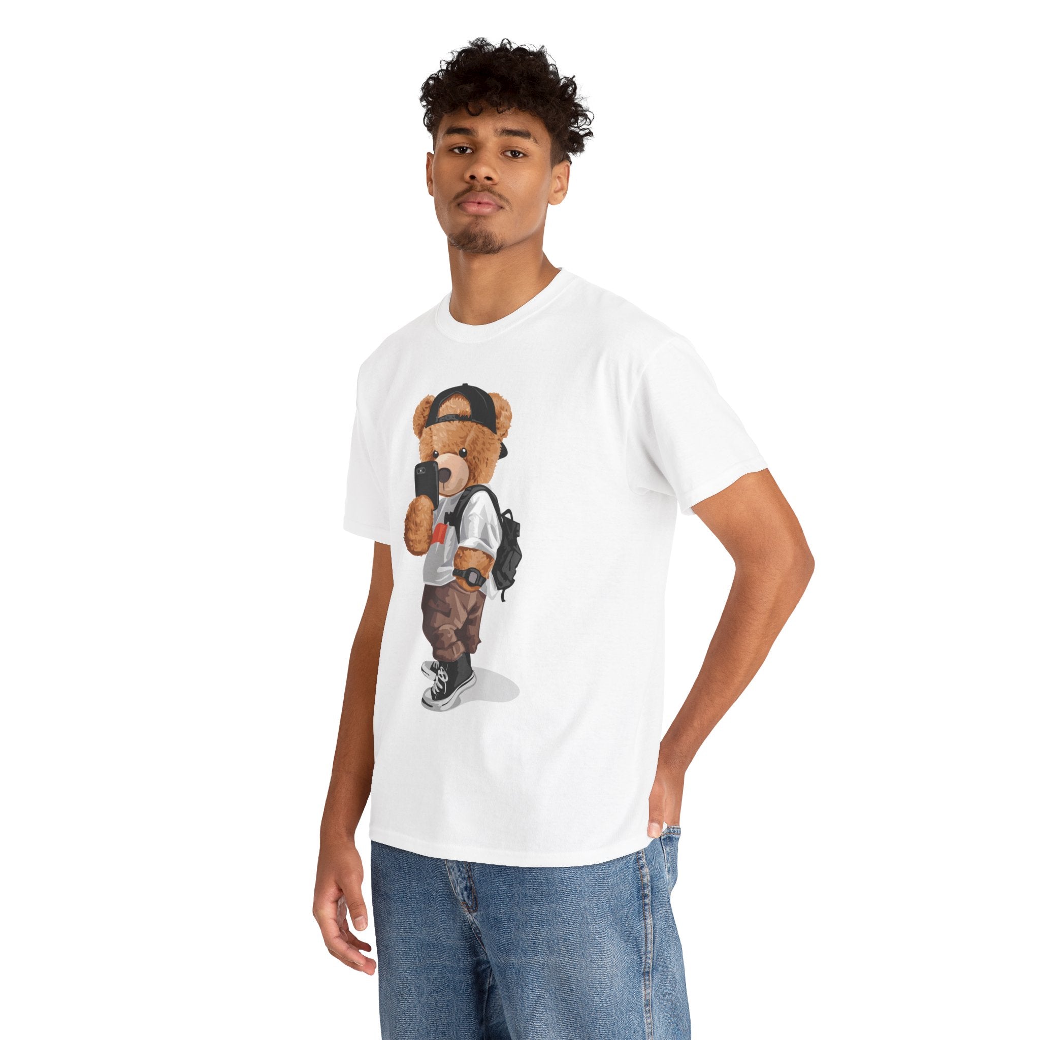 Urban Teddy Streetwear Graphic Tee