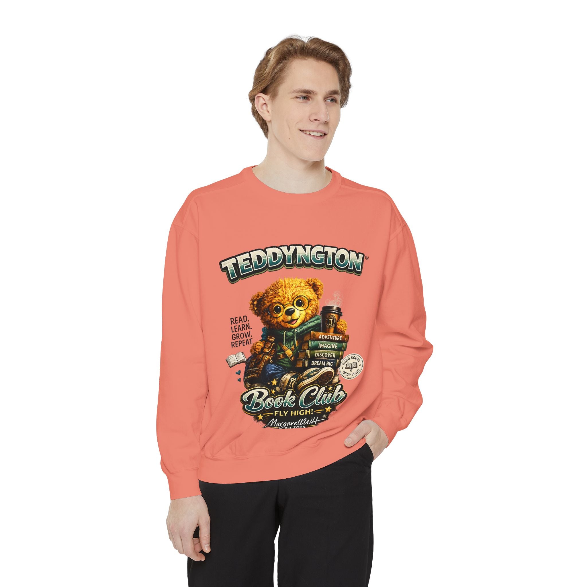Soft Garment-Dyed Casual Pullover