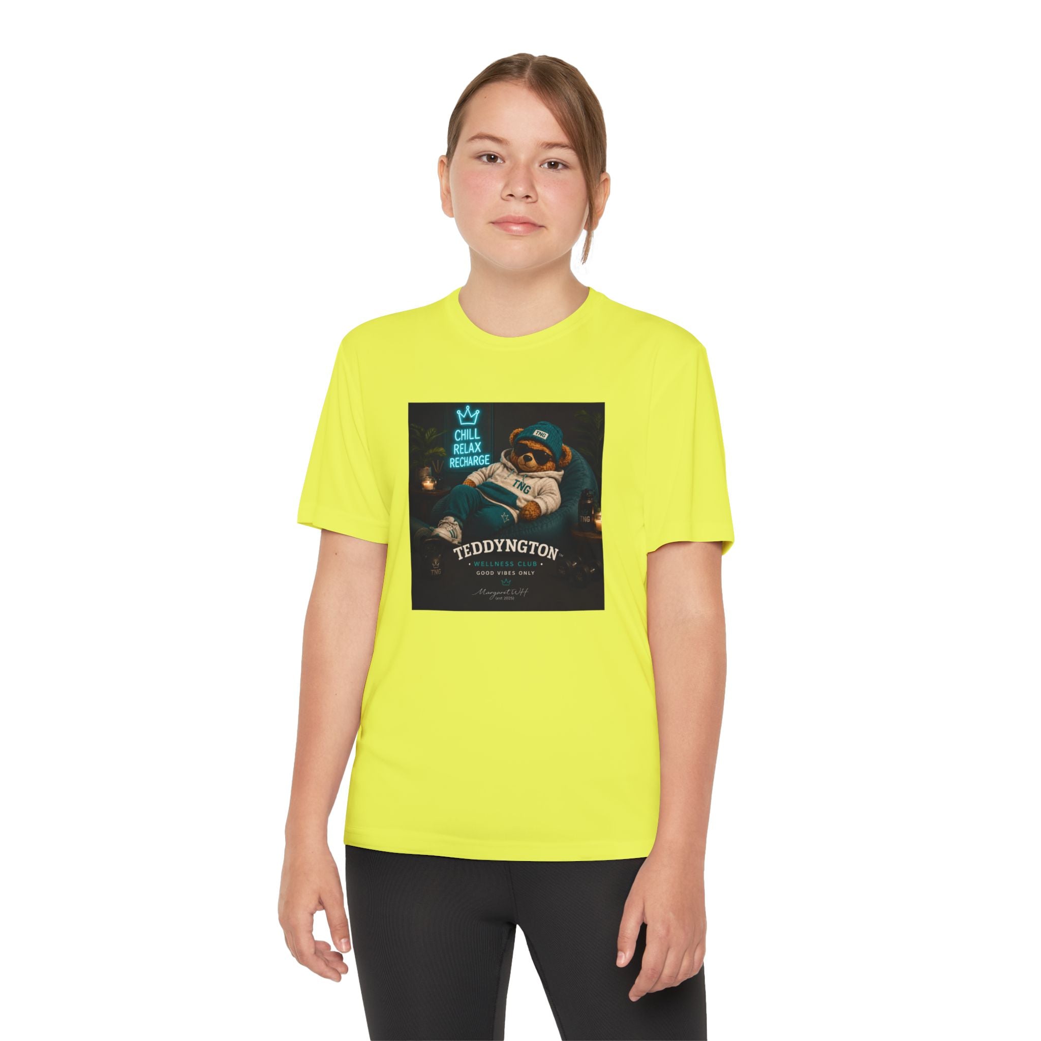 Teddyngton "Chill Relax Recharge" Graphic T-Shirt | Premium Unisex Casual Tee