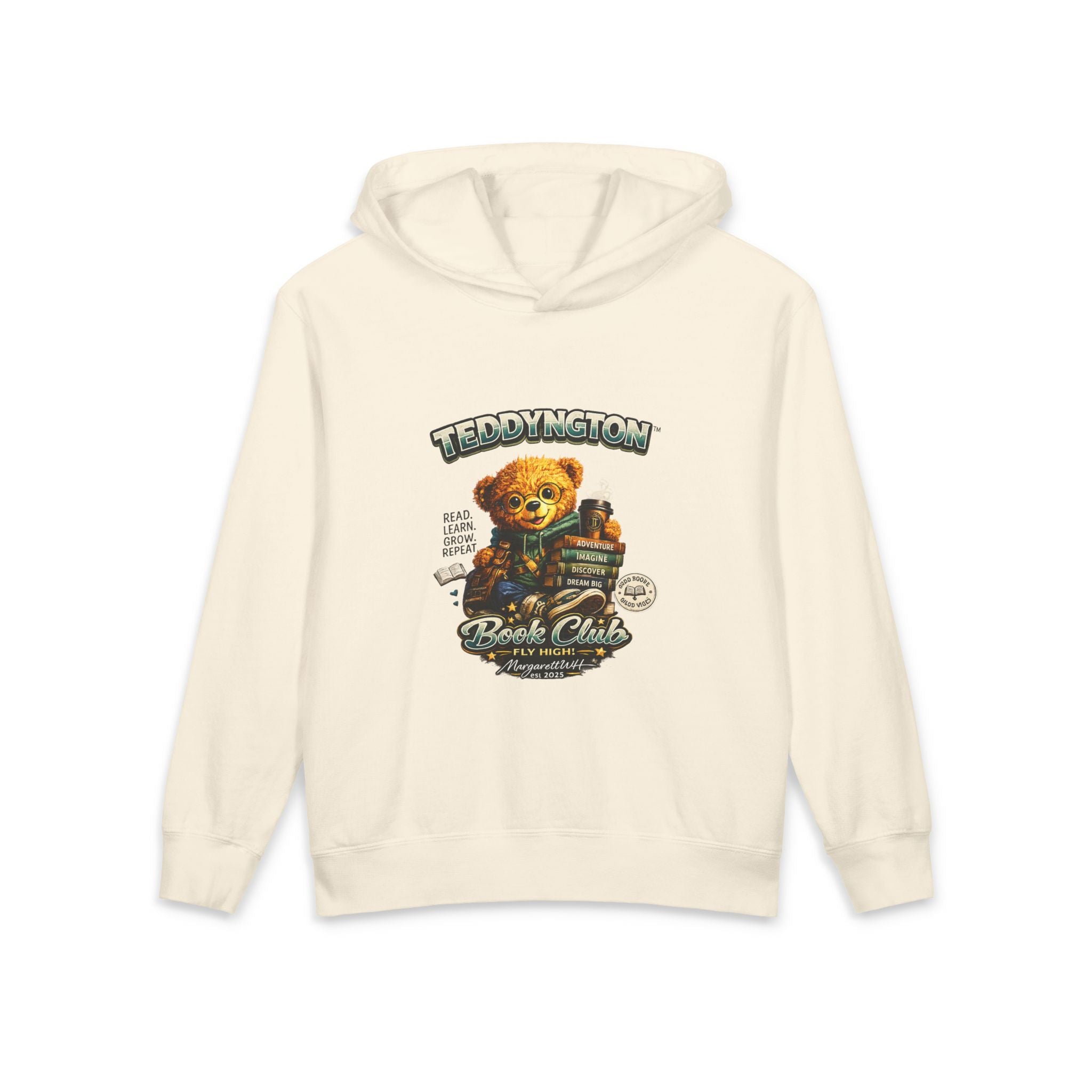 Teddyngton Book Club Youth Hoodie