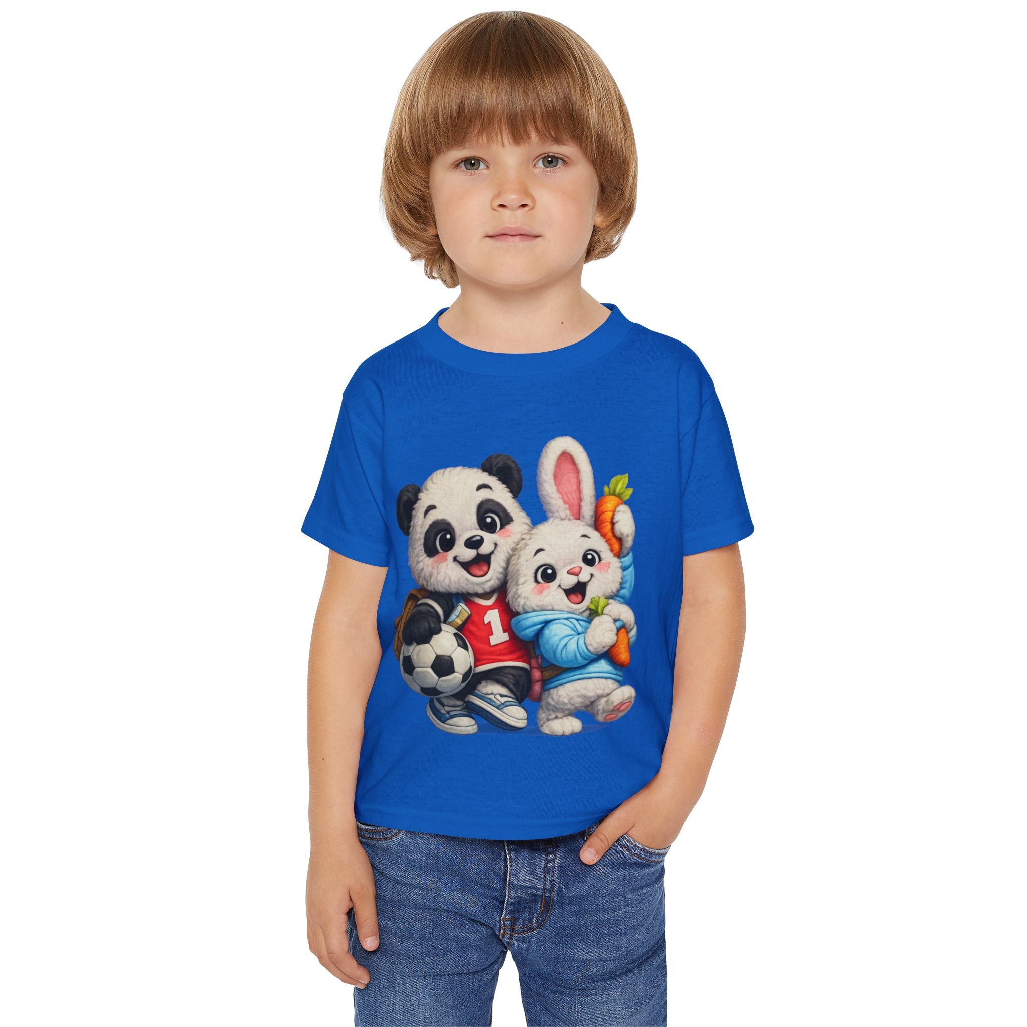 Kids Panda & Bunny Best Friends T-Shirt