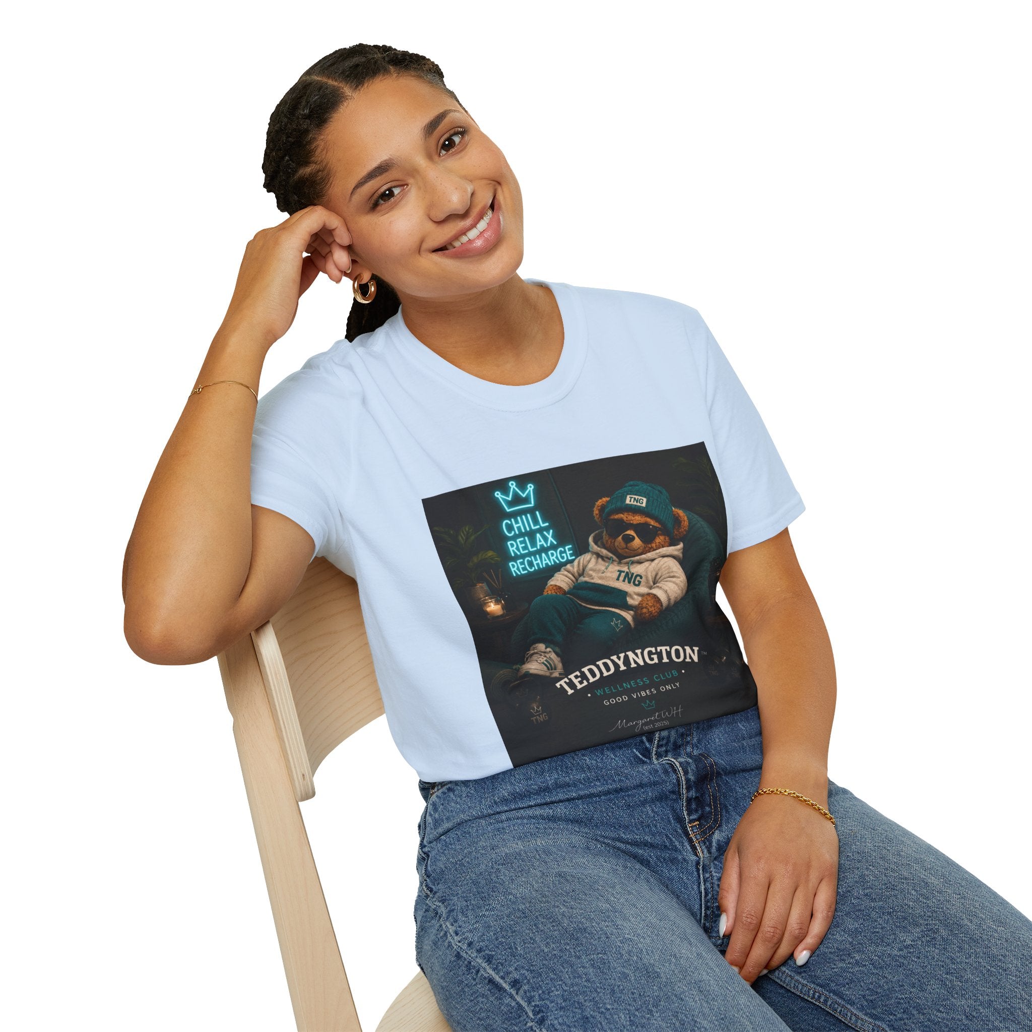 Teddyngton Wellness Club Chill Relax T-Shirt
